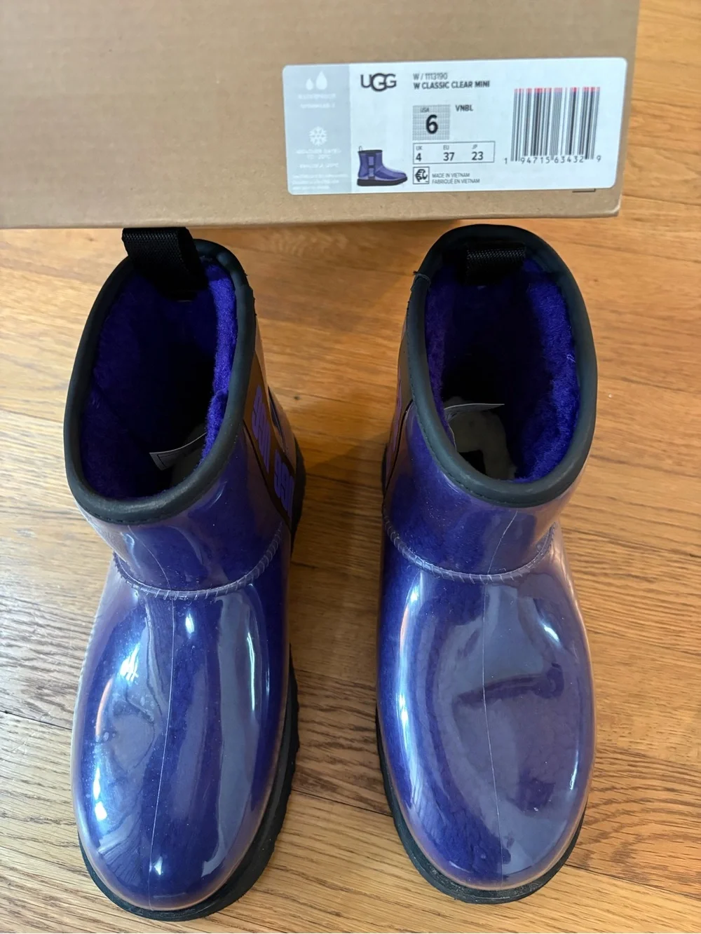 UGG Women’s Purple Rain Booties